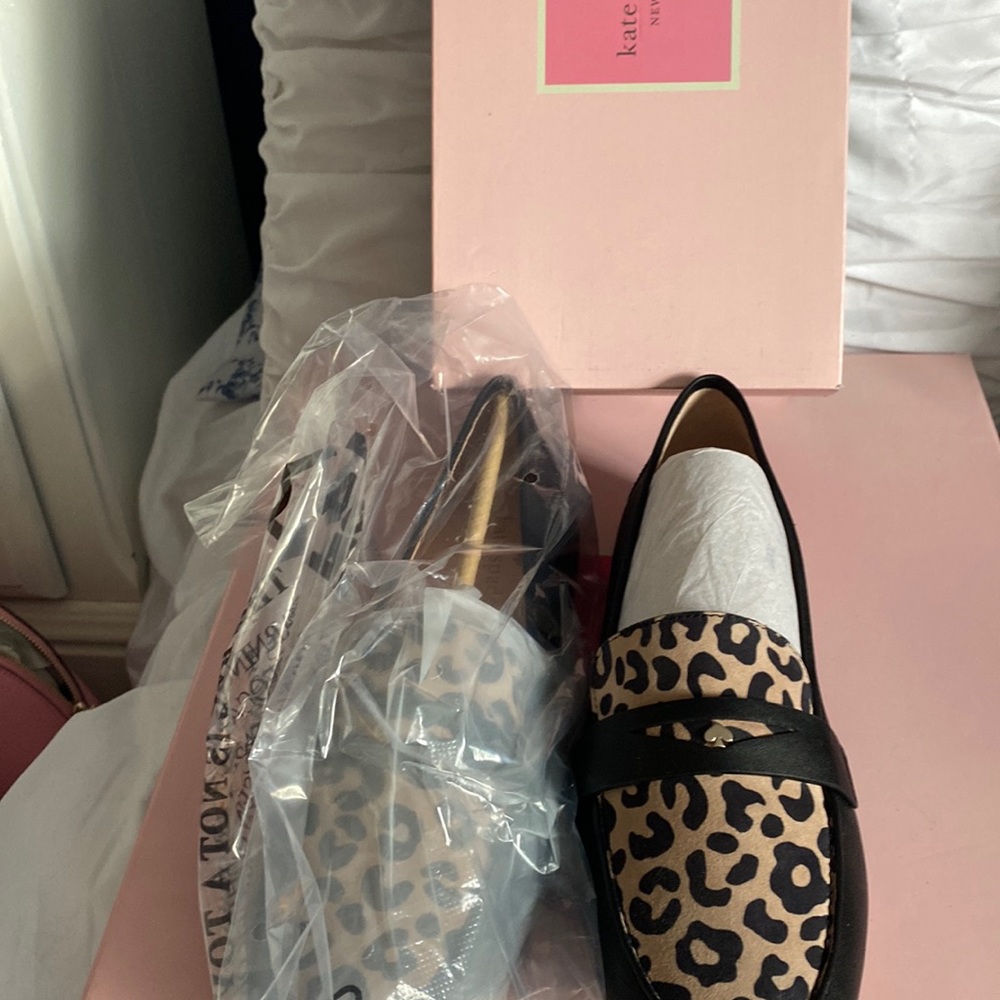Kate Spade Crista Loafers in Leopard